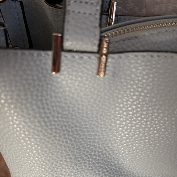 Steve Madden baby blue bag with scarf - Picture 4 of 8